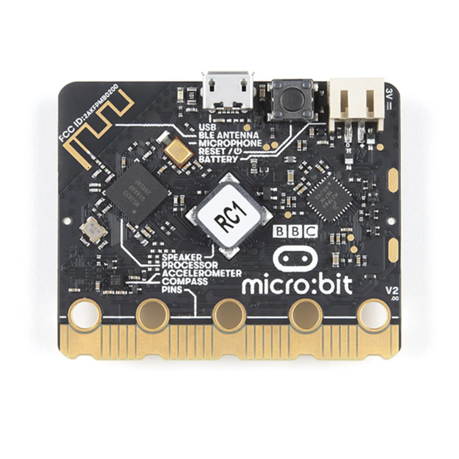 Photo of micro:bit v2 Board