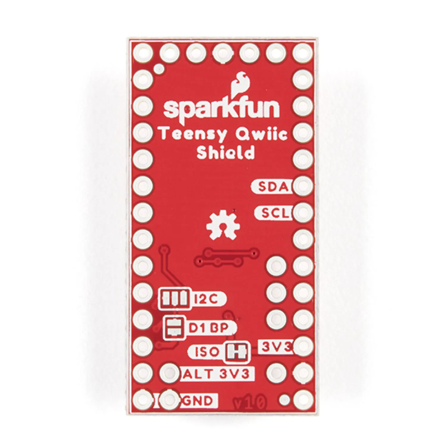 Photo of SparkFun Qwiic Shield for Teensy