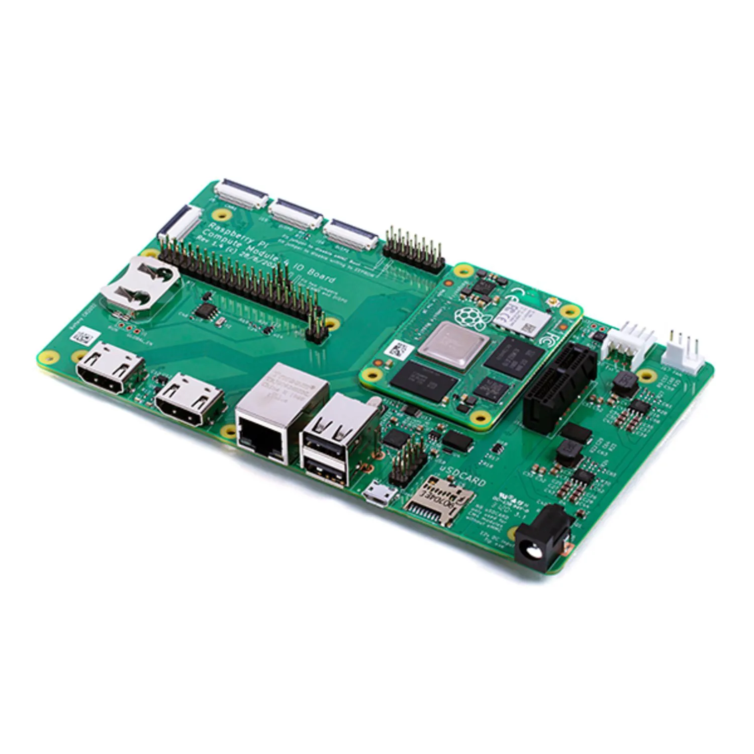 Photo of Raspberry Pi Compute Module 4 I/O Board