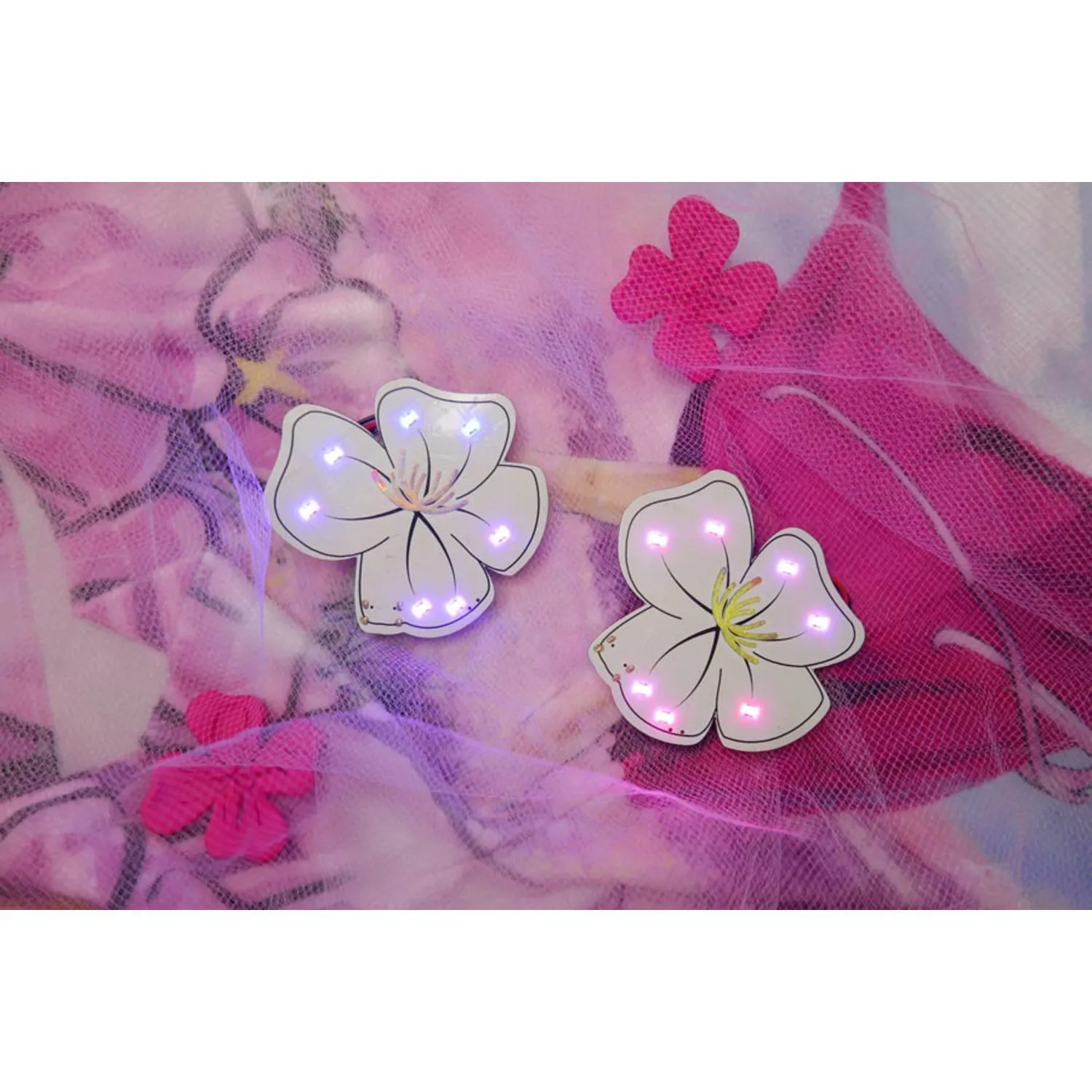 Photo of Kitty’s Flower - Bluetooth Wearable Brooches