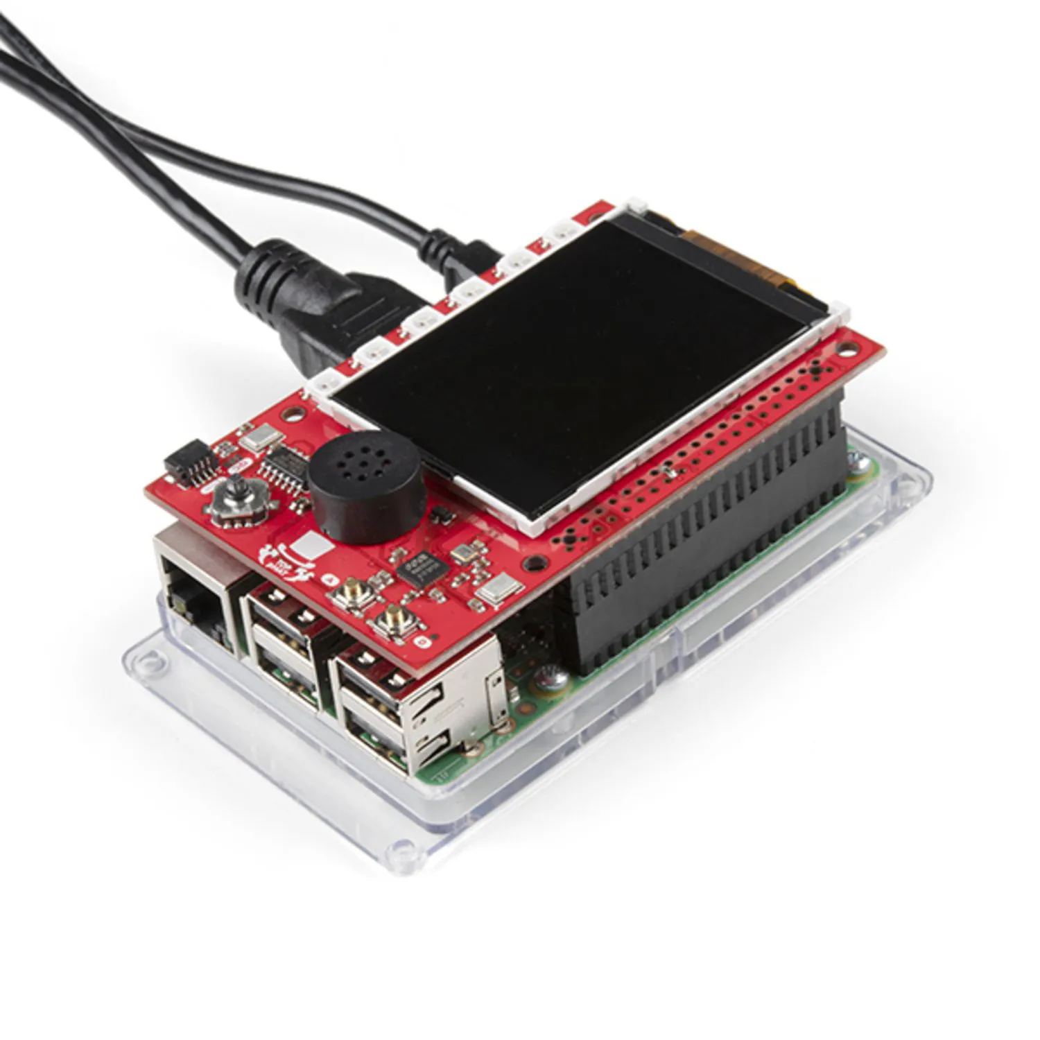 Photo of SparkFun Top pHAT for Raspberry Pi