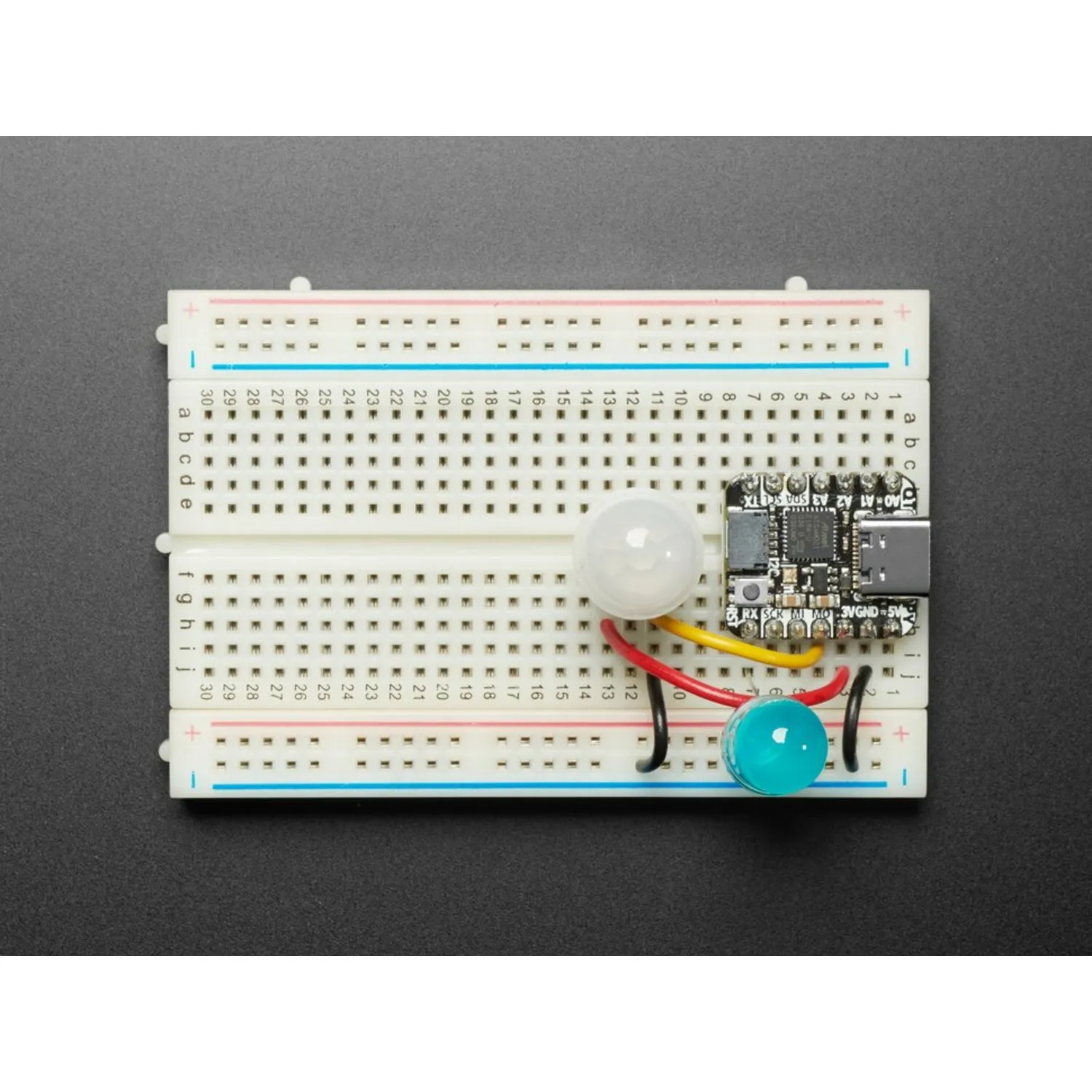 Photo of Breadboard-friendly Mini PIR Motion Sensor with 3 Pin Header
