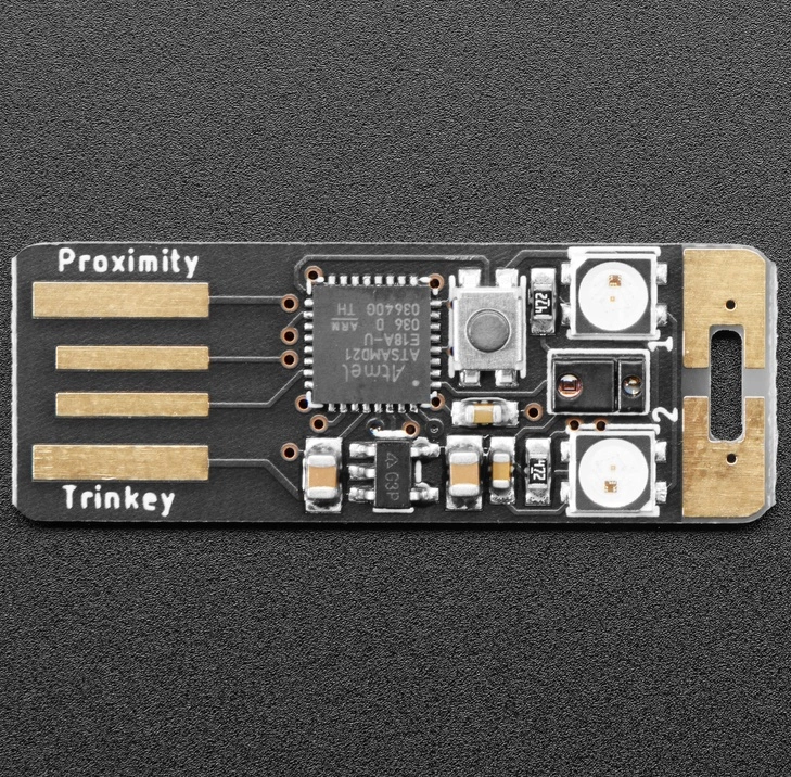 Photo of Adafruit Proximity Trinkey - USB APDS9960 Sensor Dev Board