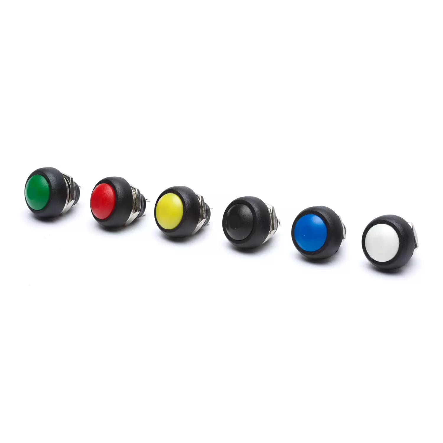 Photo of 12mm Momentary Push Button Dome - Red
