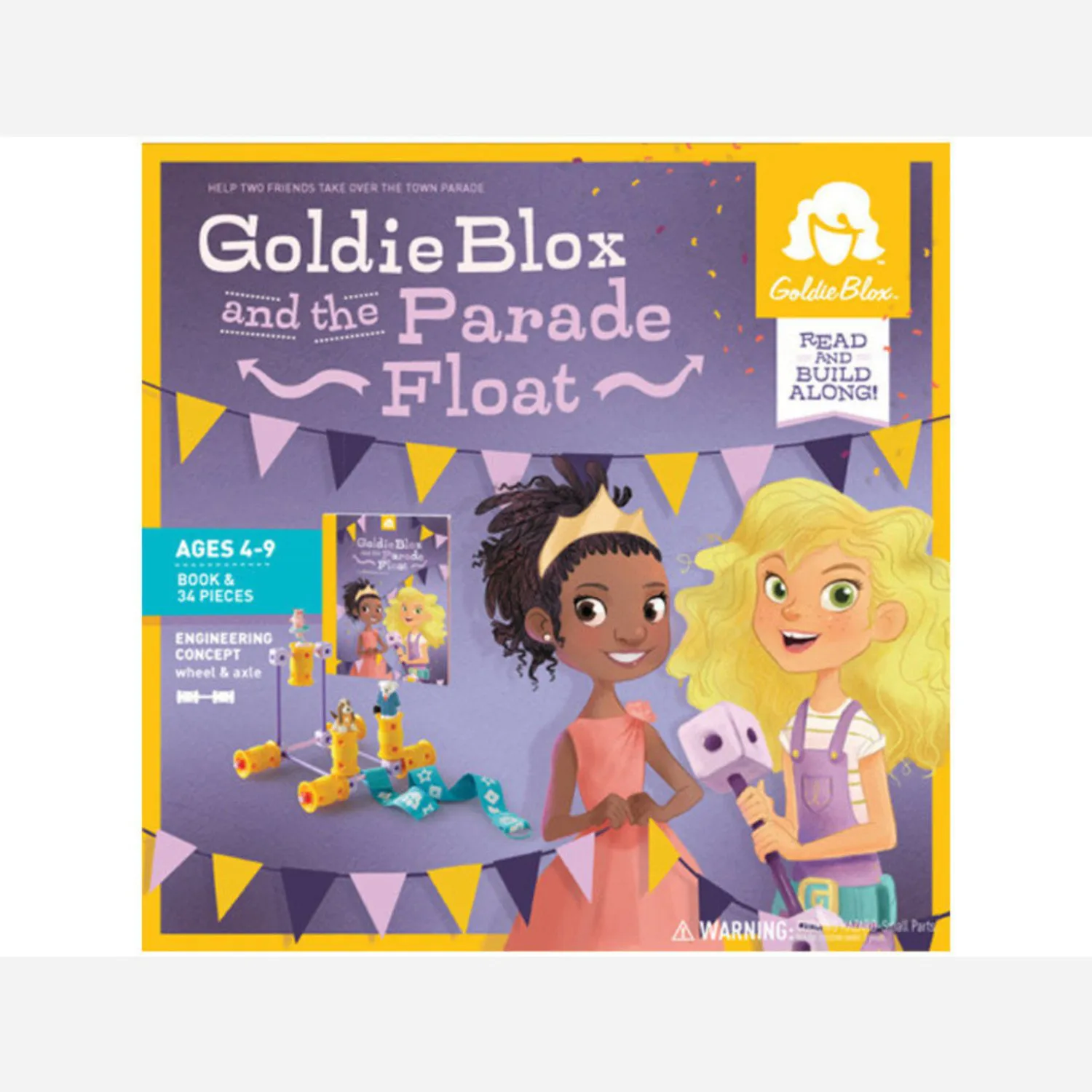 Photo of Goldie Blox and the Parade Float