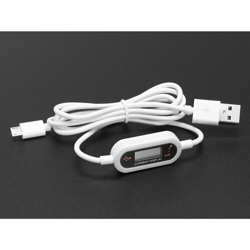 Micro B USB Cable with LCD Voltage / Current Display