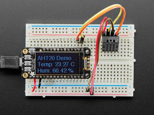 DHT20 - AHT20 Pin Module - I2C Temperature and Humidity Sensor