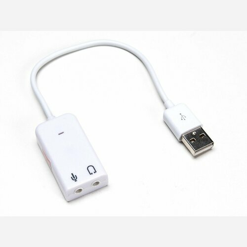 USB Audio Adapter - Works with Raspberry Pi