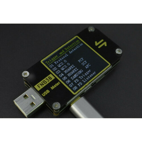 USB Cable and Charger Tester with 1.44&quot; TFT LCD Color Screen