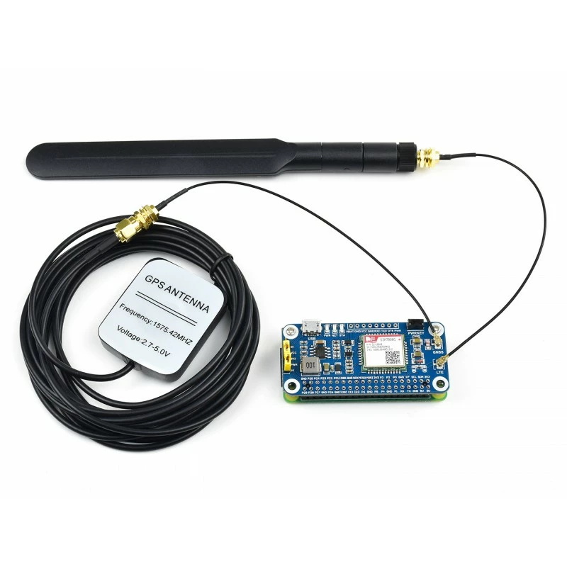 Photo of NB-IoT / Cat-M(eMTC) / GNSS HAT for Raspberry Pi, Globally Applicable