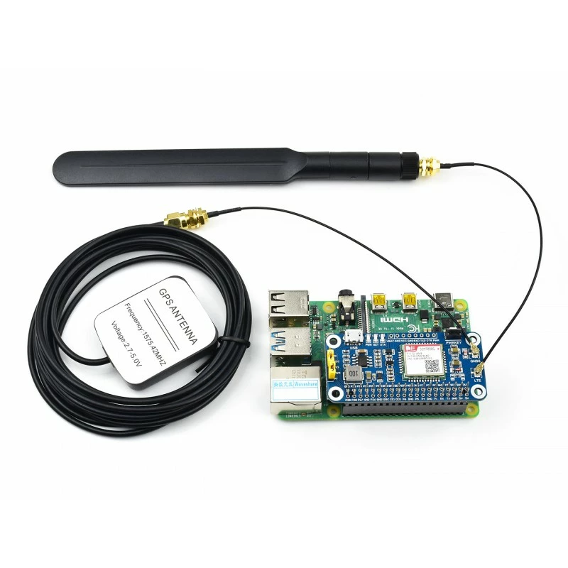 Photo of NB-IoT / Cat-M(eMTC) / GNSS HAT for Raspberry Pi, Globally Applicable