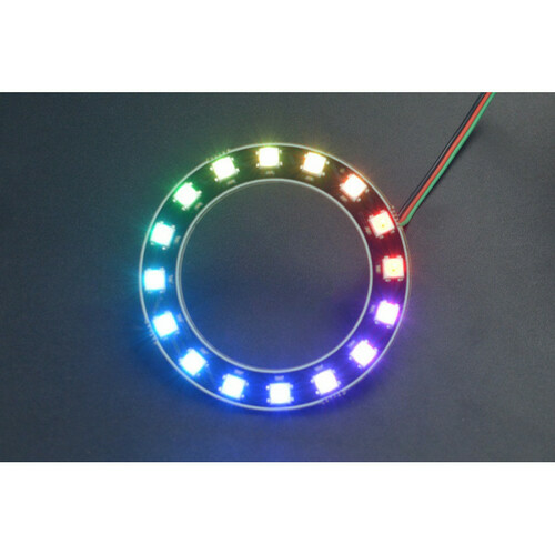WS2812-16 RGB LED Ring Lamp