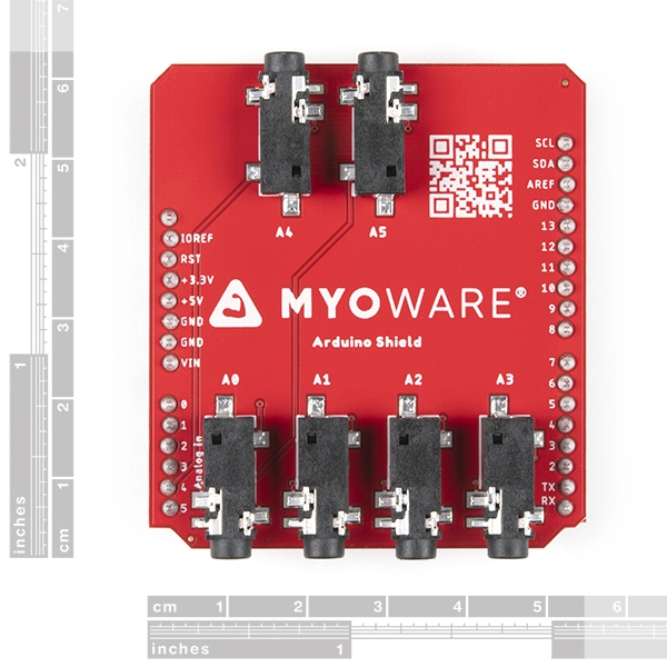 Photo of MyoWare 2.0 Arduino Shield
