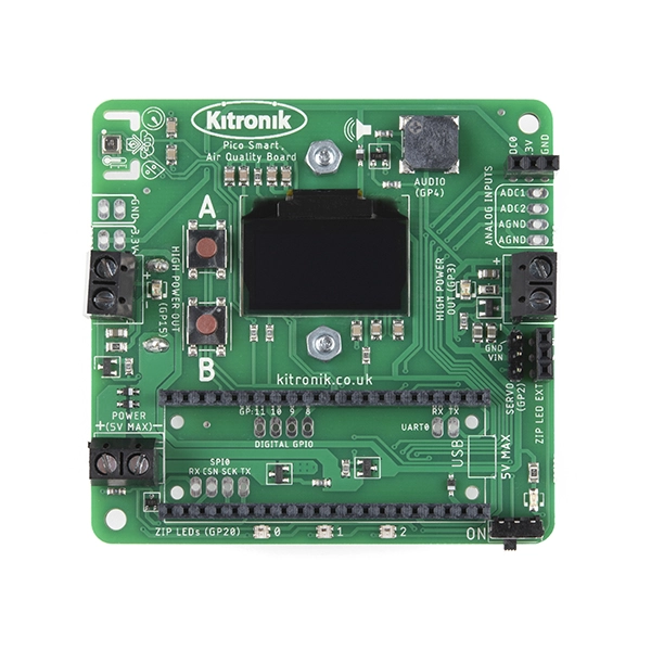 Photo of Kitronik Air Quality Datalogging Board for Pico
