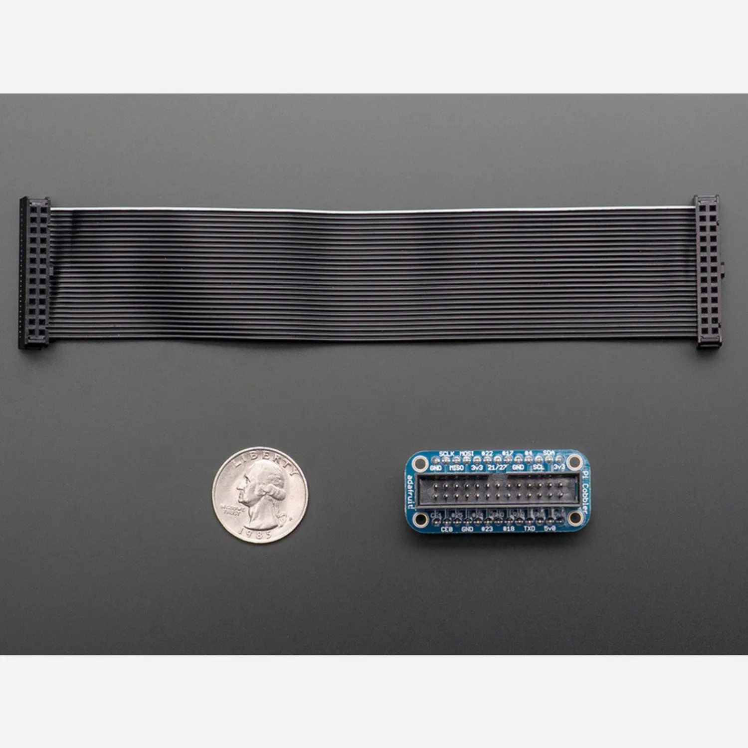 Photo of Adafruit Assembled Pi Cobbler Breakout + Cable for Raspberry Pi [Model B]