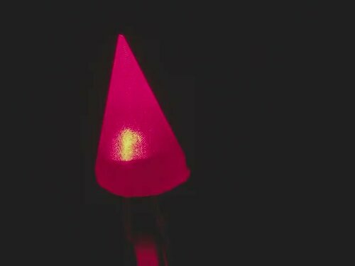 dLUX-dLITE Red Spike Shape LEDs 5 Pack by Unexpected Labs