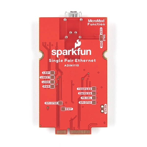 Photo of SparkFun MicroMod Single Pair Ethernet Function Board - ADIN1110