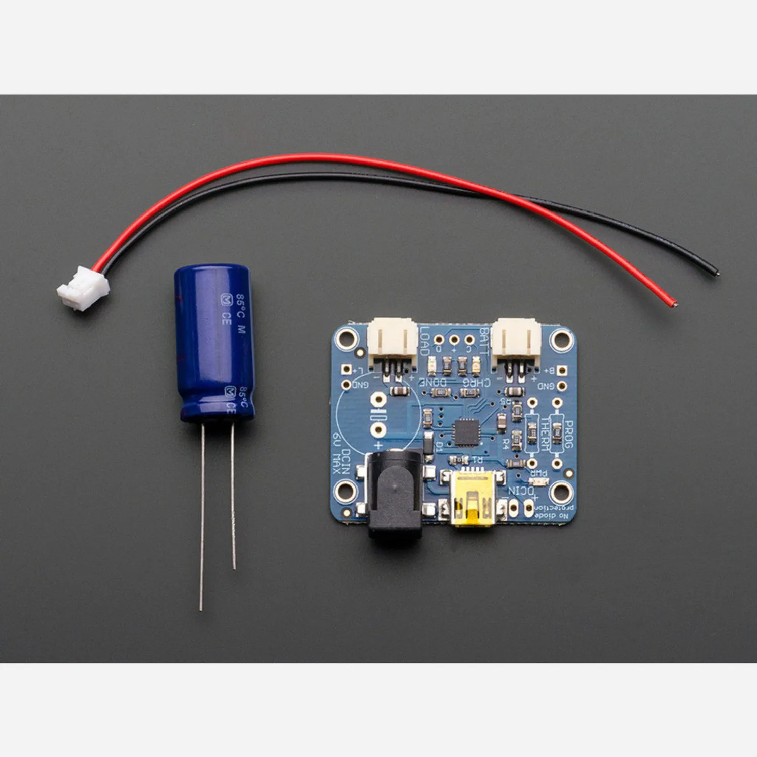 USB / DC / Solar Lithium Ion/Polymer charger [v2] (Adafru... | Little Bird
