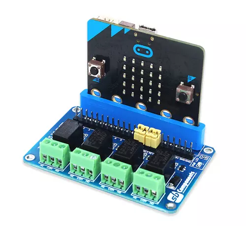 Relay Bit - 4 Channel 3V Relay Board for micro:bit