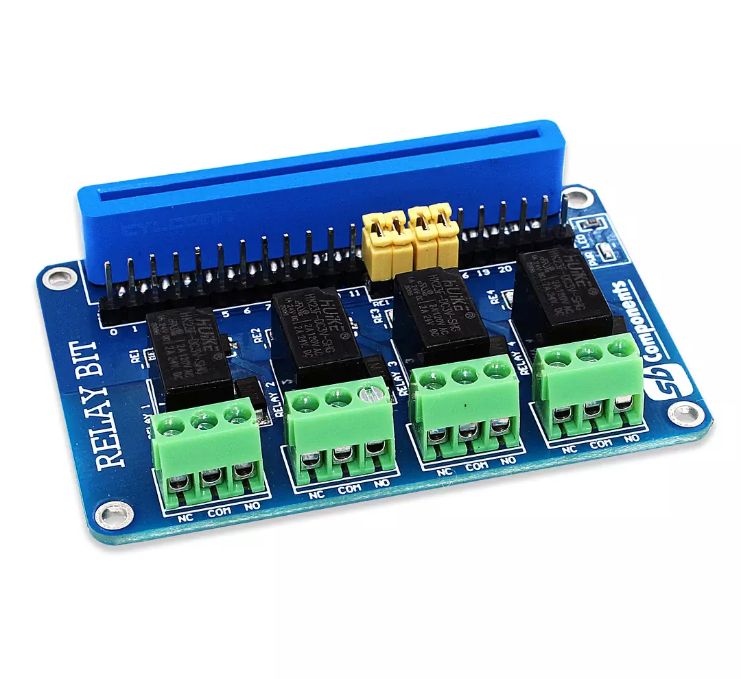 Photo of Relay Bit - 4 Channel 3V Relay Board for micro:bit