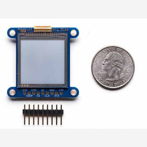 SHARP Memory Display Breakout - 1.3 96x96 Silver Monochrome
