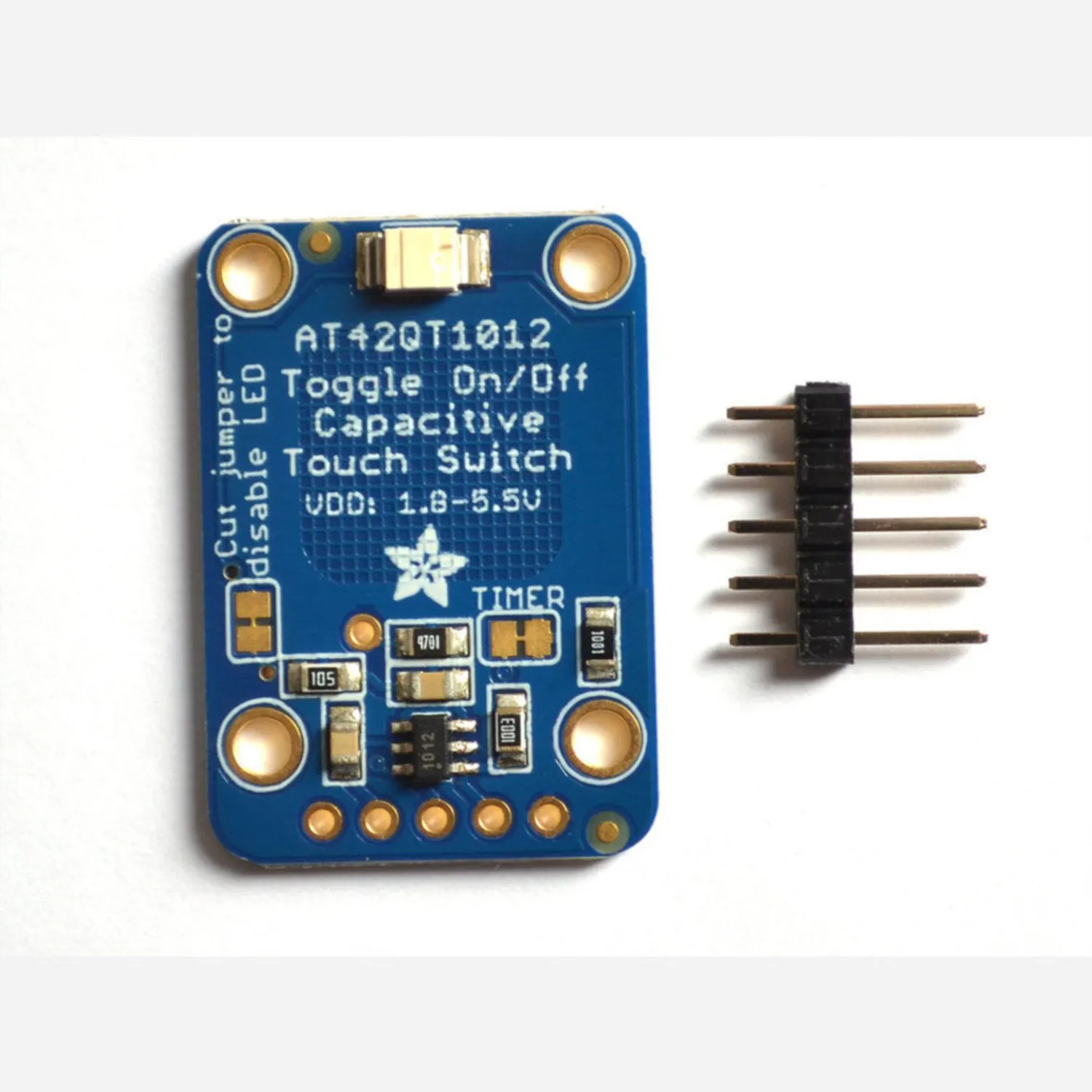 Photo of Standalone Toggle Capacitive Touch Sensor Breakout [AT42QT1012]