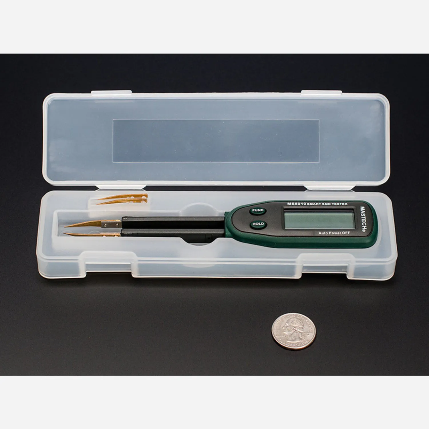 Photo of SMD Component Testing Tweezers