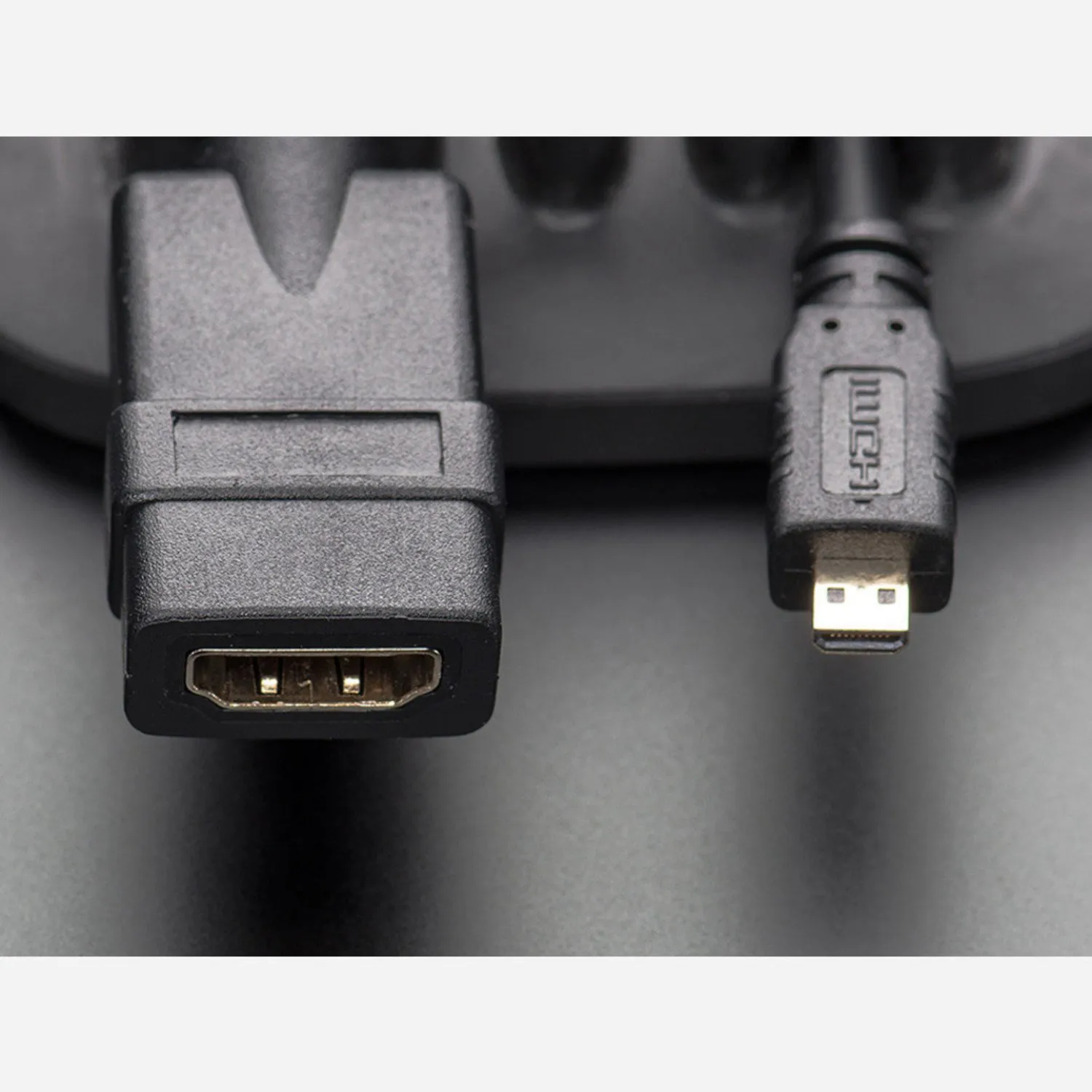 Photo of Micro-HDMI to HDMI Socket Adapter Cable