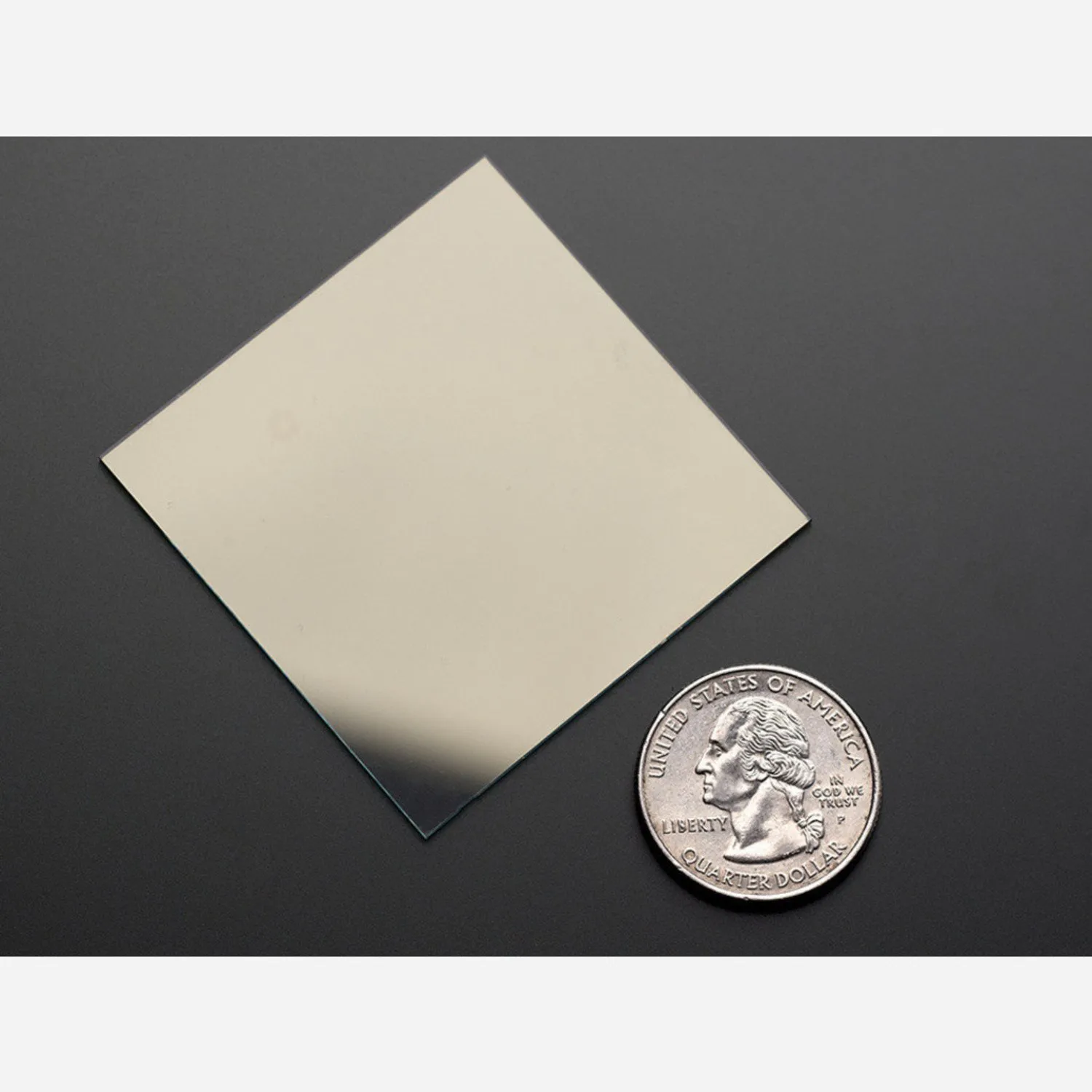 Photo of ITO (Indium Tin Oxide) Coated Glass - 50mm x 50mm
