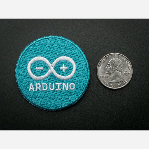 Arduino - Skill badge, iron-on patch
