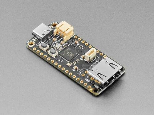 Adafruit Feather Rp2040 With Dvi Output Port Works With Little Bird 0452