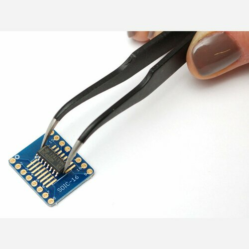 Adafruit SMT breakout PCB for SOIC or TSSOP - various sizes - 16 pin - pack of three