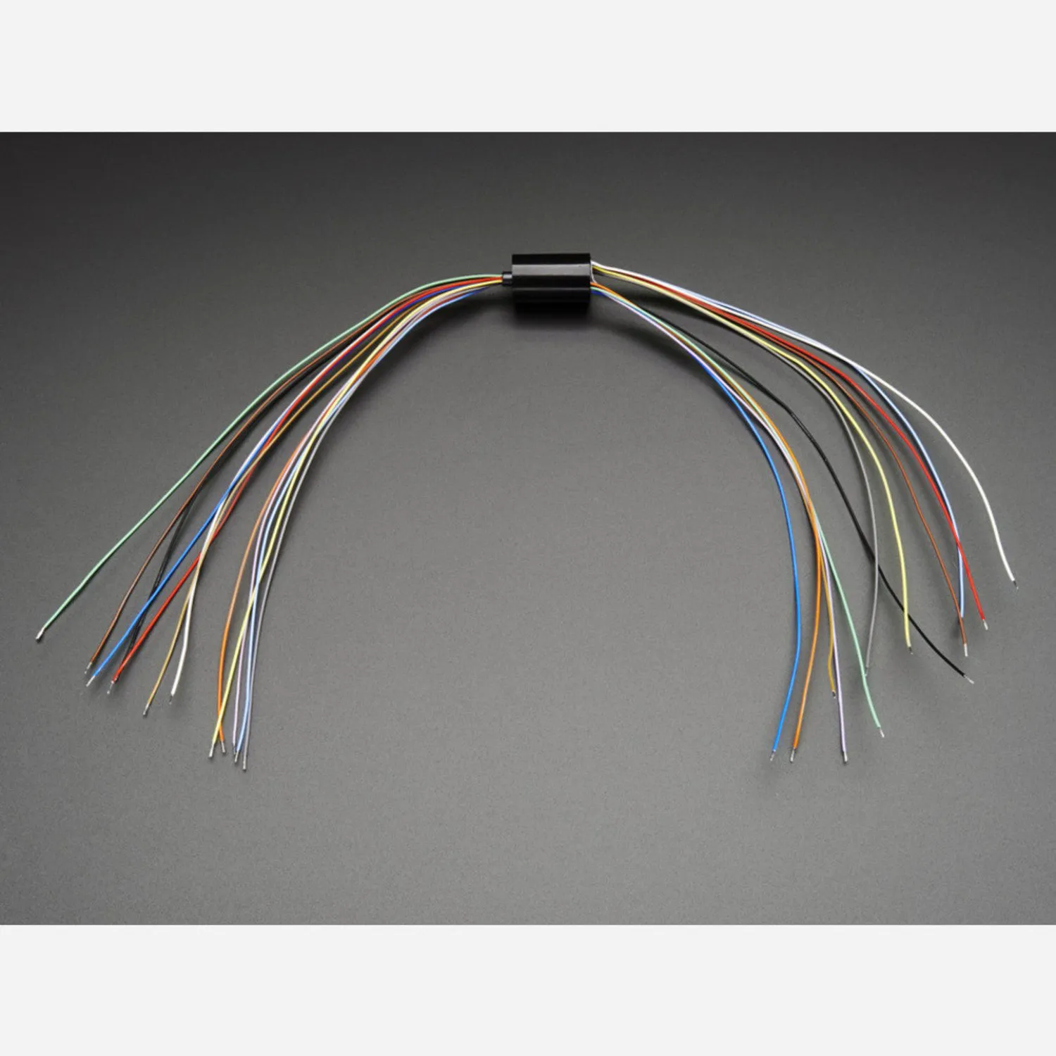 Photo of Miniature Slip Ring - 12mm diameter, 12 wires, max 240V @ 2A