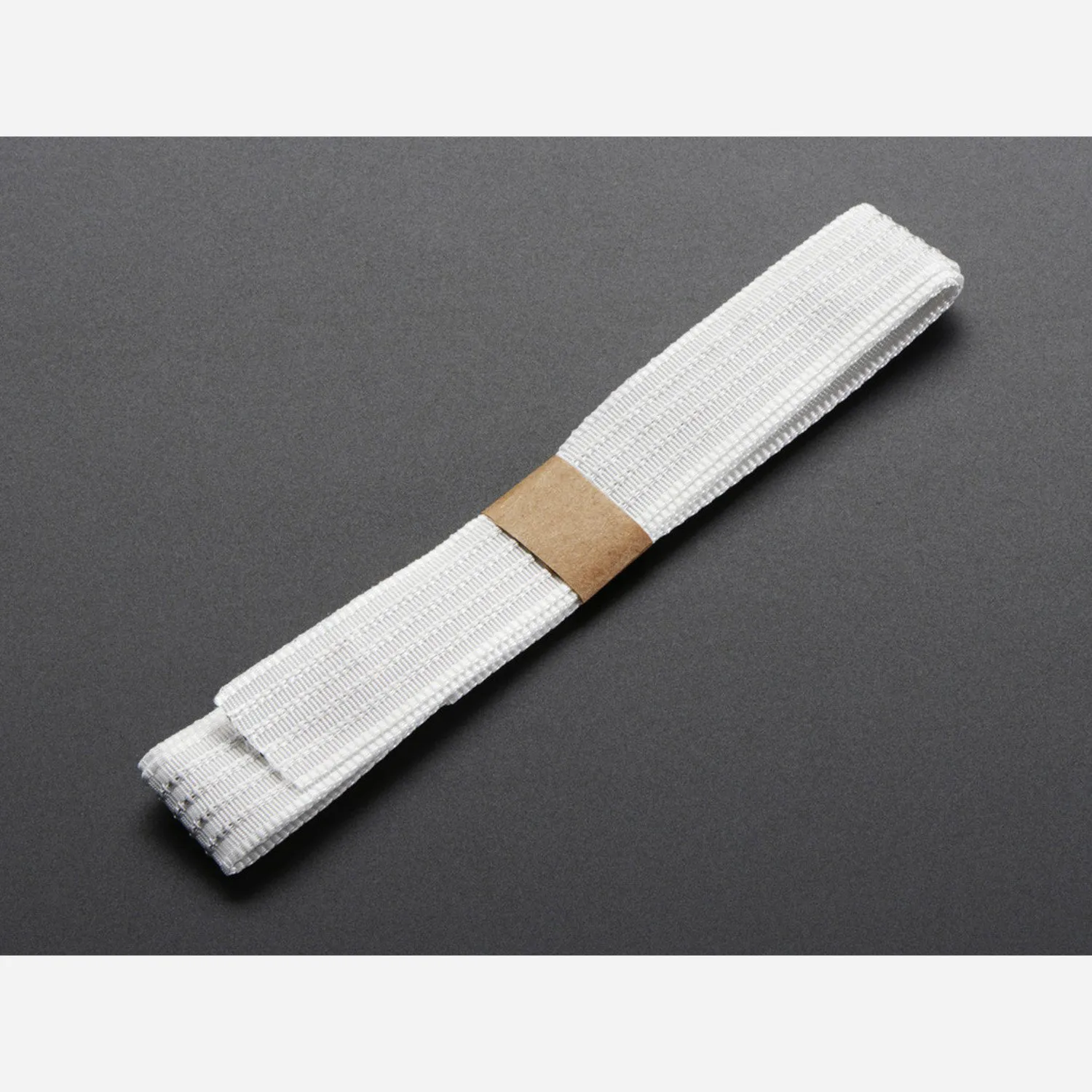 Photo of Conductive thread ribbon cable - White - 1 yard