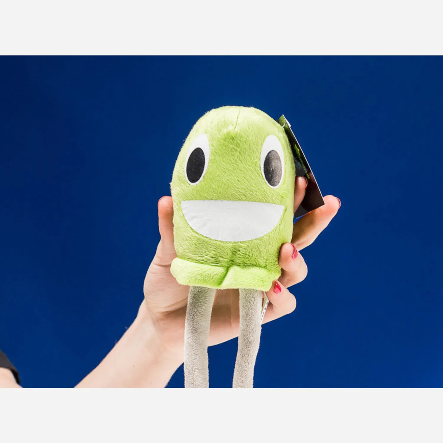 Photo of Gus the Green LED - Circuit Playground Plushie