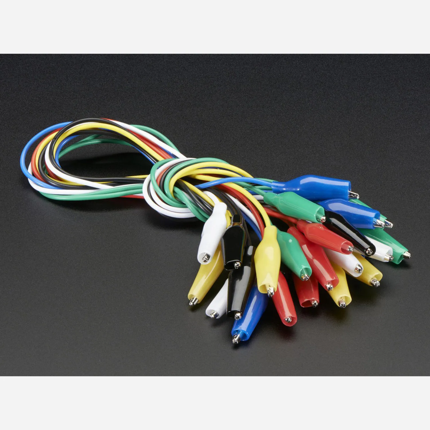 Photo of Small Alligator Clip Test Lead (set of 12)