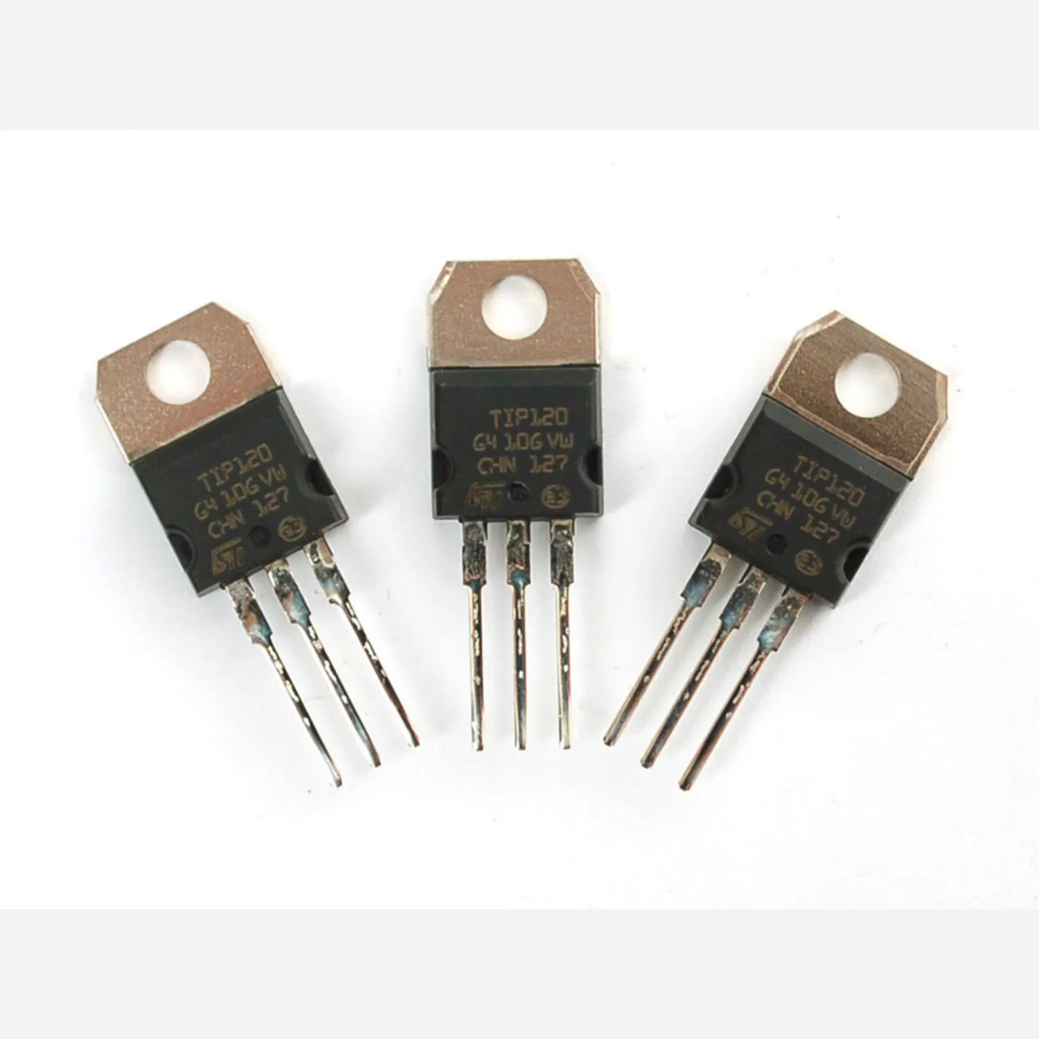 Photo of TIP120 Power Darlington Transistors - 3 pack