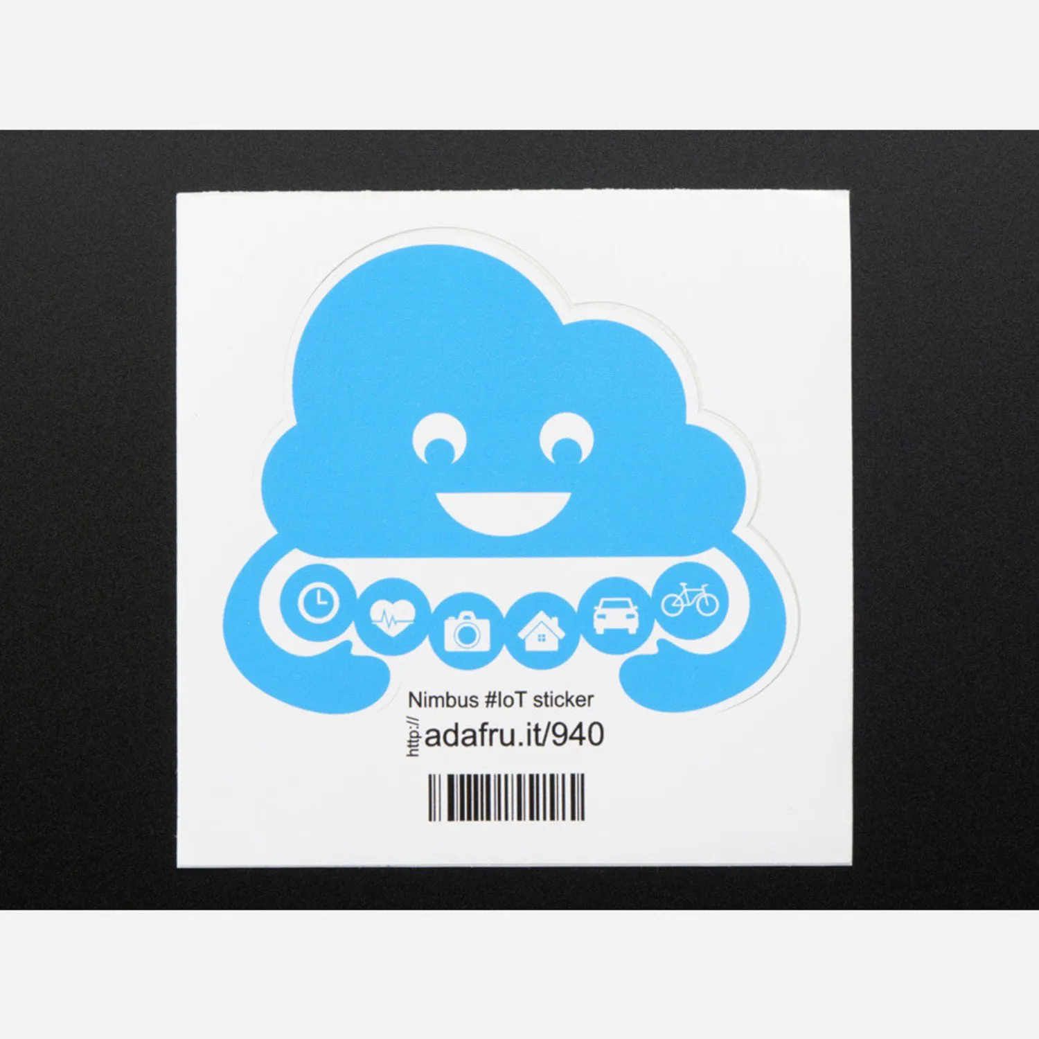Photo of Nimbus the Cloud - Internet of Things- Sticker!