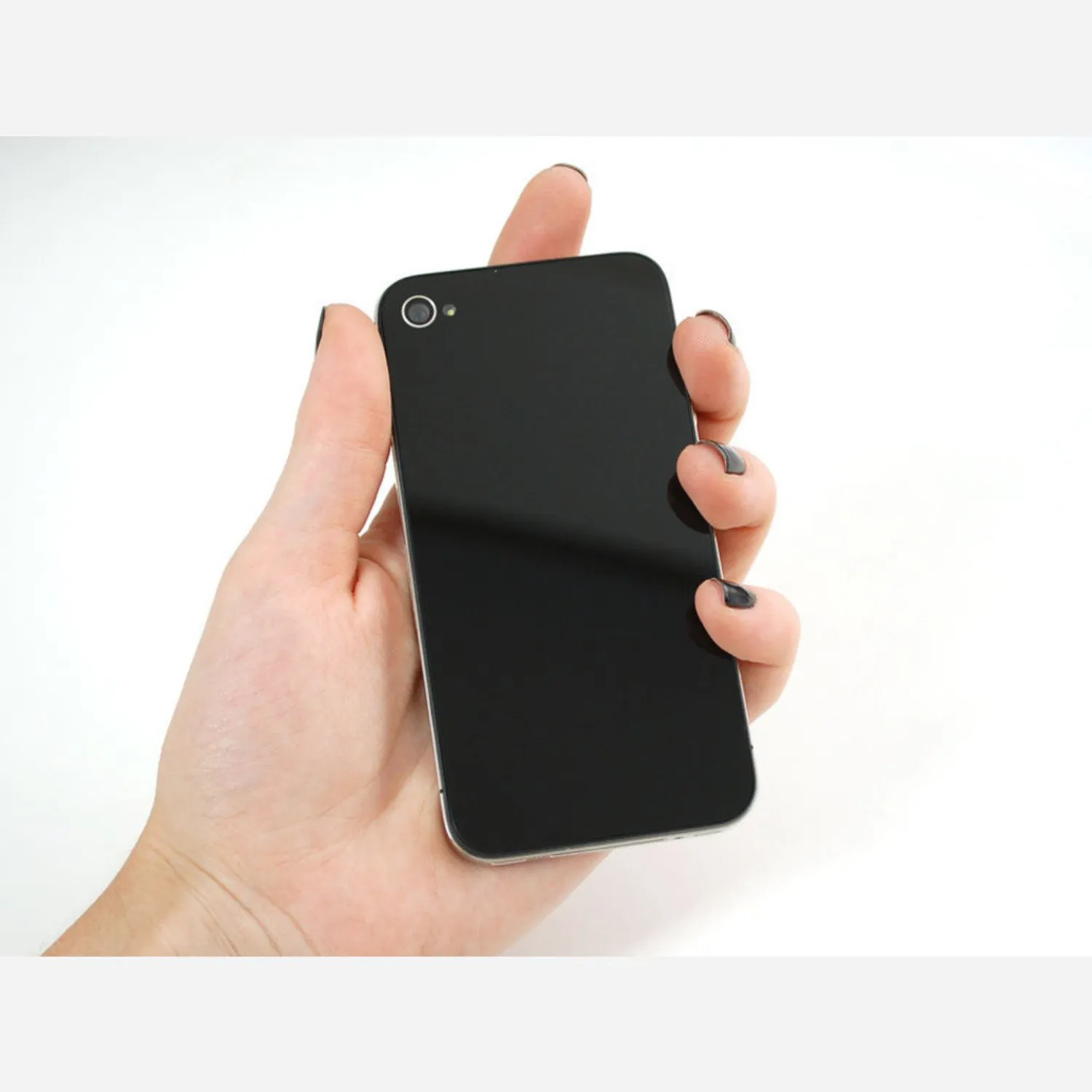 Photo of Black No-Logo iPhone Replacement Back - iPhone 4S