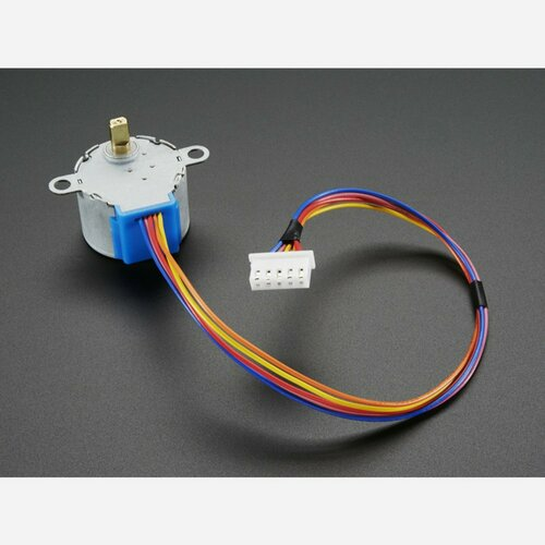 Small Reduction Stepper Motor - 12VDC 32-Step 1/16 Gearing