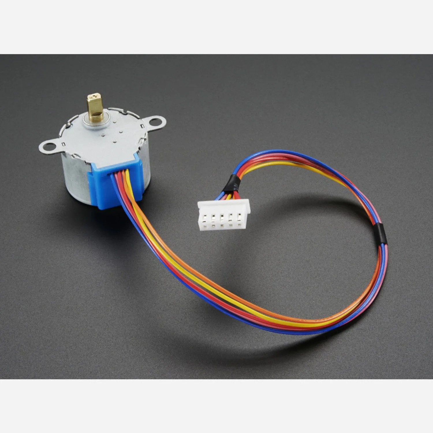 Photo of Small Reduction Stepper Motor - 12VDC 32-Step 1/16 Gearing