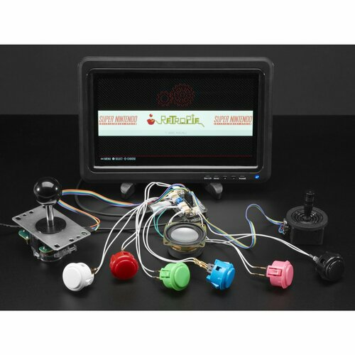 Adafruit Arcade Bonnet for Raspberry Pi with JST Connectors [Mini Kit]