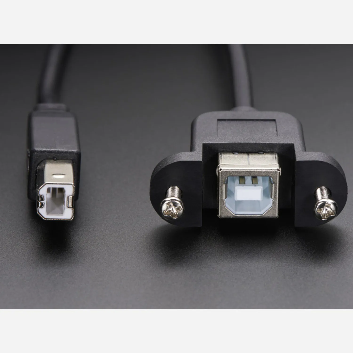 Photo of Panel Mount USB Cable - B Male to B Female