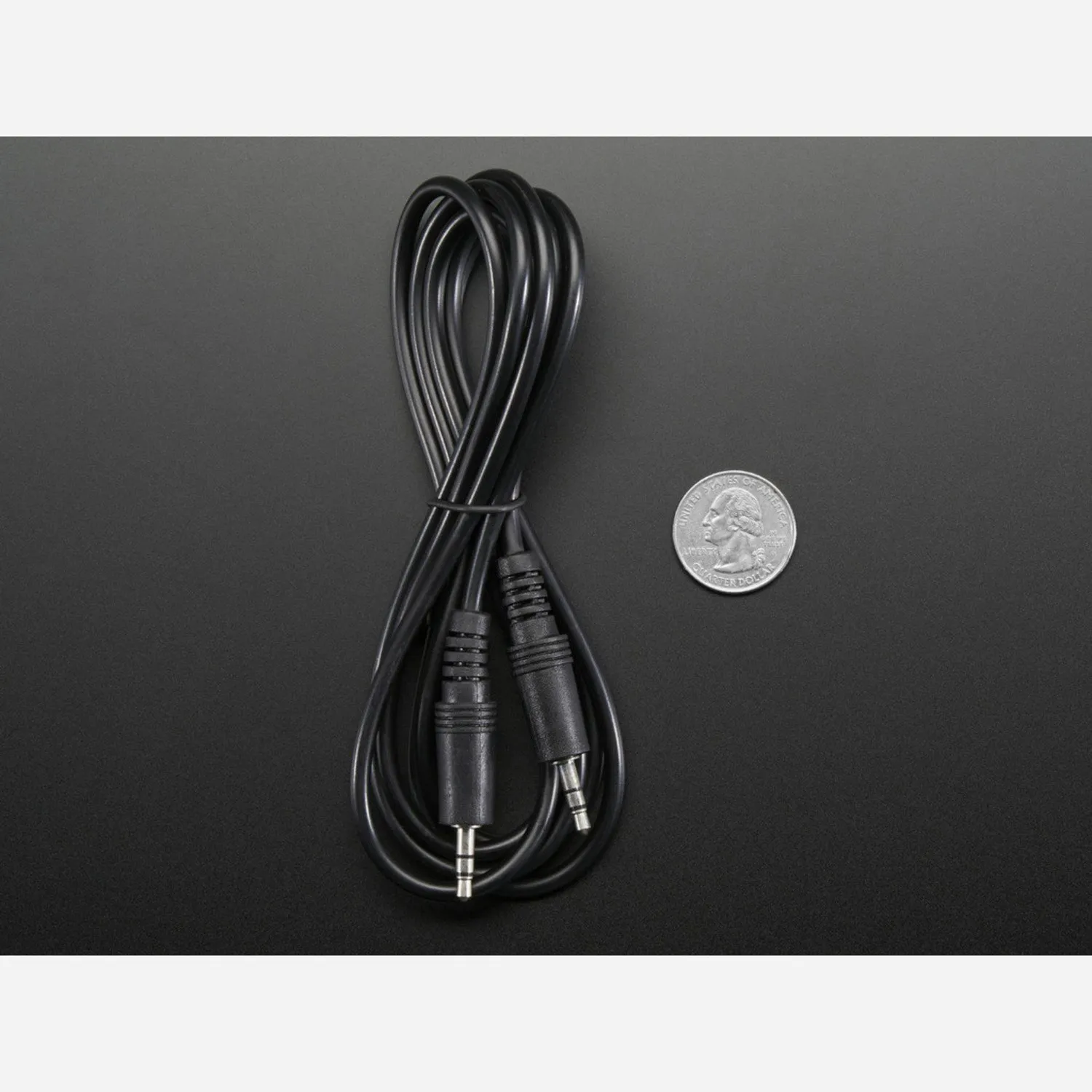 Photo of Stereo 3.5mm Plug/Plug Audio Cable - 6 feet
