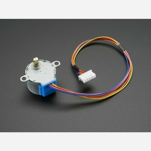 Small Reduction Stepper Motor - 5VDC 32-Step 1/16 Gearing
