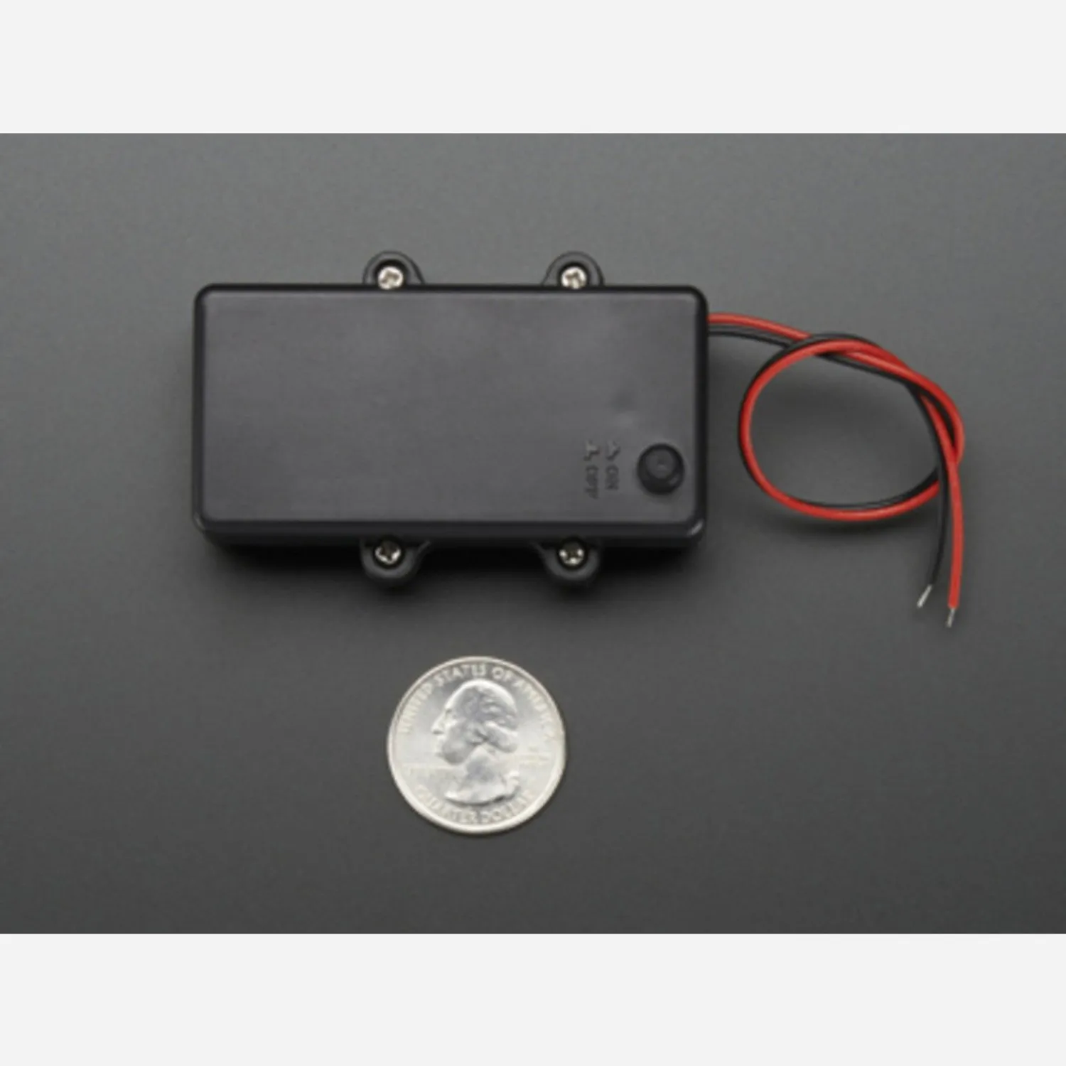 Photo of Waterproof 2xAA Battery Holder with On/Off Switch