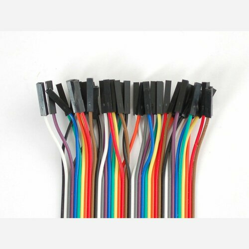 Premium Female/Female Jumper Wires - 40 x 30cm (Adafruit ... | Little Bird