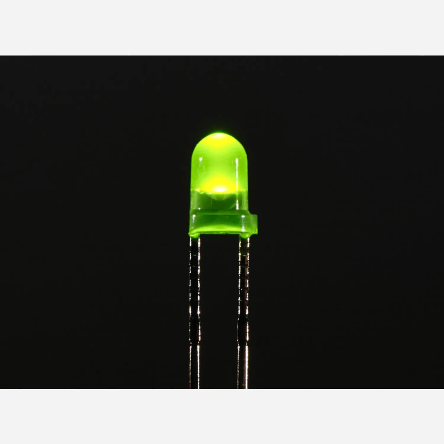 Photo of Diffused Green 3mm LED (25 pack)