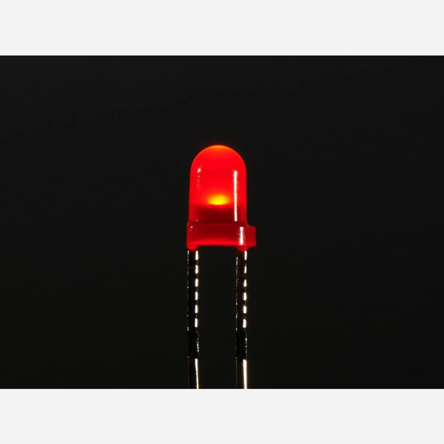 Photo of Diffused Red 3mm LED (25 pack)