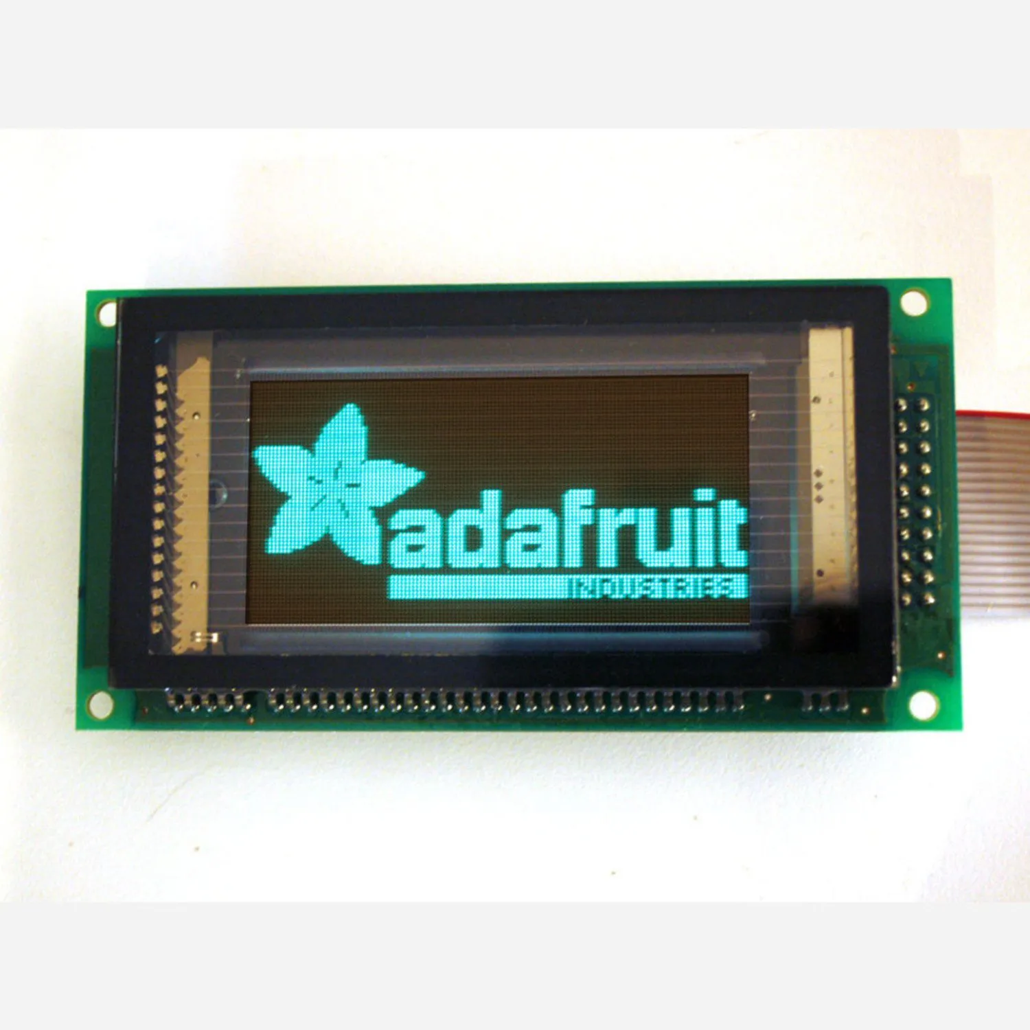 Photo of 128x64 Graphic VFD (Vacuum Fluorescent Display) - SPI interface
